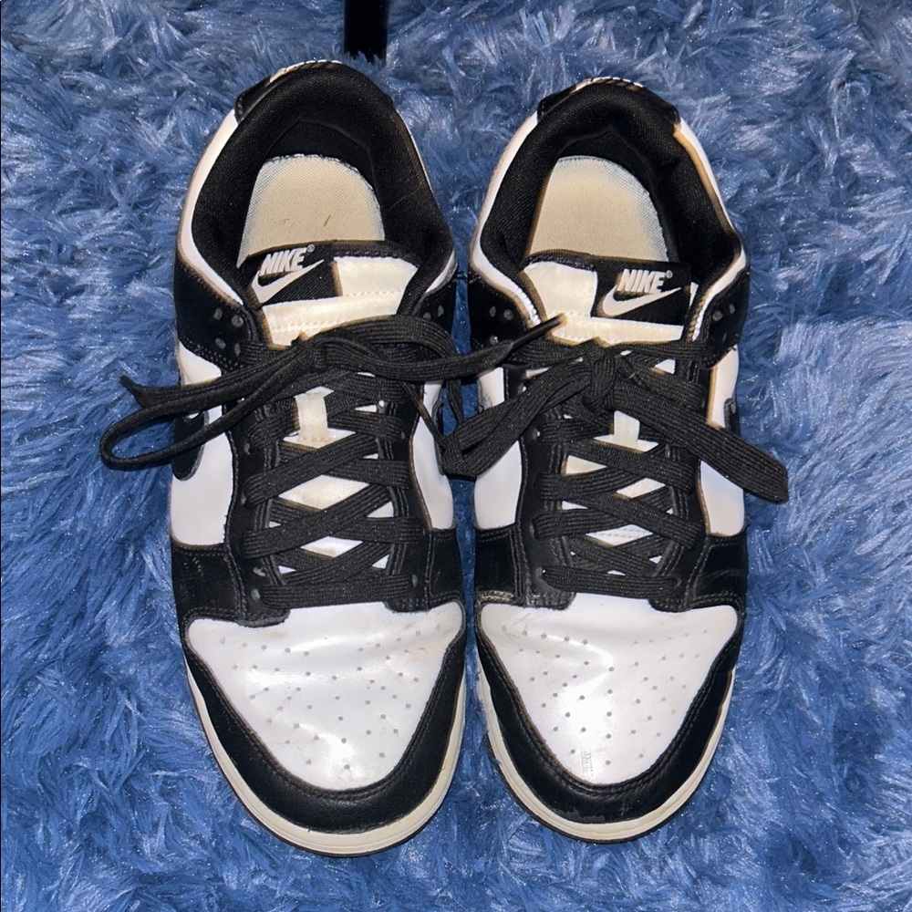 Nike Dunk Low Classic Black and White Athletic Shoes